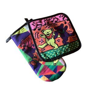 Grateful Dead Oven Mitt and Pot Holder